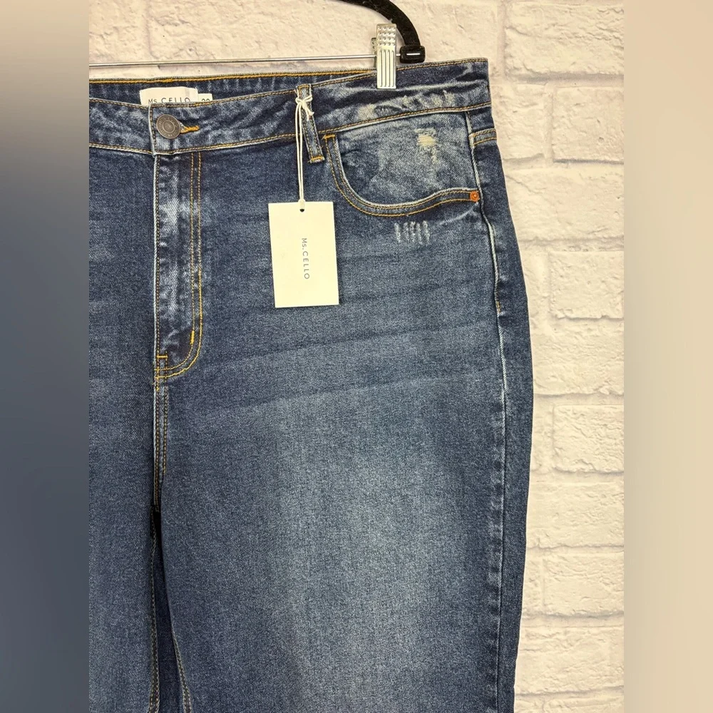 NWT Ms.Cello High Rise Straight Jeans Size 20 - Picture 3 of 6